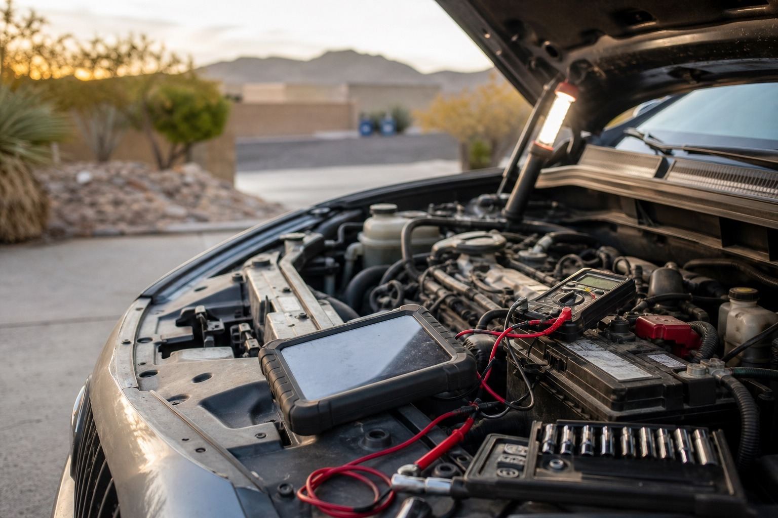 Santa Rosa mobile mechanic service at the customer's location